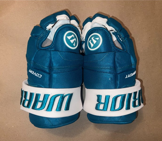 San Jose Sharks Teal Warrior Covert Gloves 13”