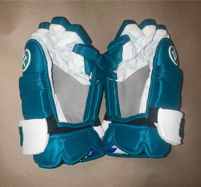 San Jose Sharks Teal Warrior Covert Gloves 13”