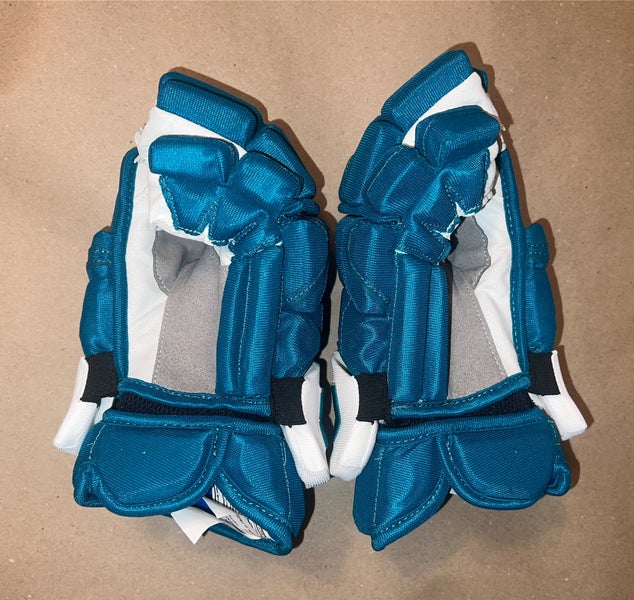San Jose Sharks Teal Warrior Covert Gloves 13”