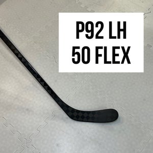 Junior(1x)Left P92 50 Flex 57” PROBLACKSTOCK Pro Black Out Unbranded Pro Stock Nexus Hockey Sticks