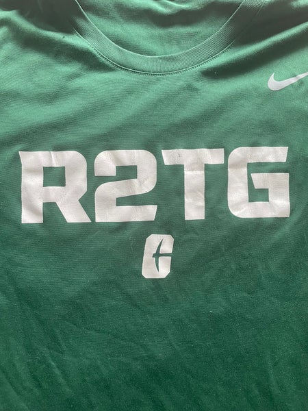 Green XL Men's Nike Dri-Fit Shirt (Used)
