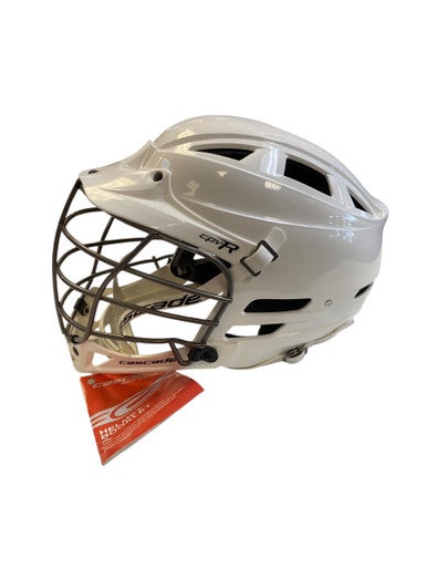 Used Cascade CPV-R Lacrosse Helmet White M/L 11706-S000348251
