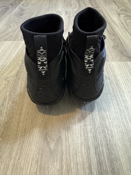 Nike Alpha Huarache 7 Elite LAX Black Silver Mens Sz 8.5  display picture 2