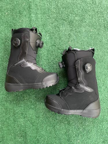 NEW Women's Size M 4.0 (W 5.0) Salomon Ivy Boa Snowboard Boots