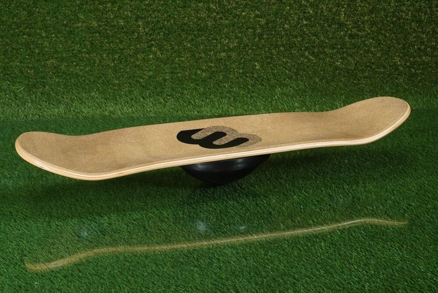 WHIRLY BOARD BALANCE BOARD, AGILITY TRAINER PLAIN CORK DESIGN