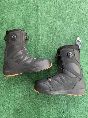 NEW Men's Size M 8.5 (W 9.5) Salomon Launch Boa SJ Snowboard Boots