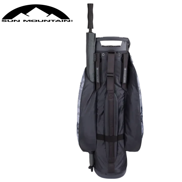 Sun Mountain C-130 Cart Bag: Steel-Raptor