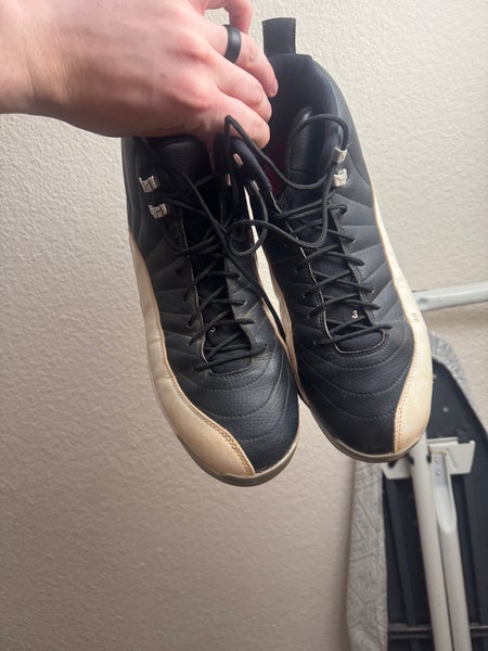 Black Men's Size 13.0 (W 14.0) Adult Jordan High Top Metal (Used)