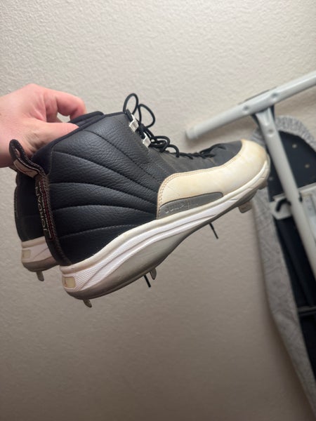 Black Men's Size 13.0 (W 14.0) Adult Jordan High Top Metal (Used)