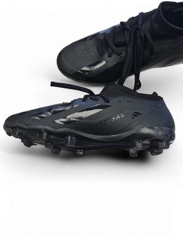 Adidas (Used) Size M 7.0 (W 8.0) Black Cleats