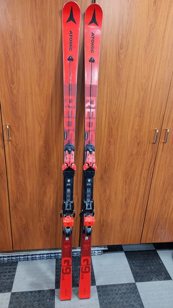 2020 Atomic 187 cm Racing Redster FIS GS Skis With Bindings Max 