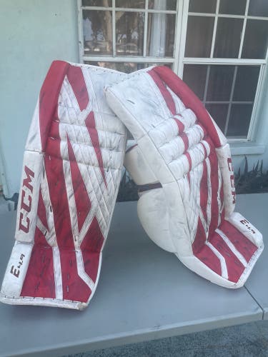 CCM  (Used) Extreme Flex E4.9 Goalie Leg Pads