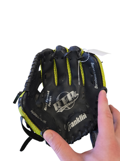 Used Franklin RTP GLOVE RHT BB/SB Glove RH Throw Black 9 1/2" 11617-S000320754