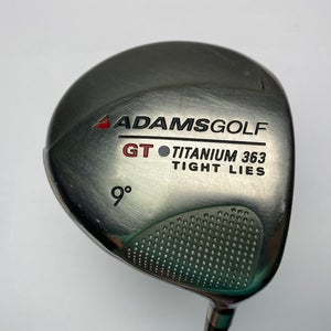 Adams Tight Lies GT 363 Titanium Driver 9* Grafalloy ProLite Elite Stiff RH