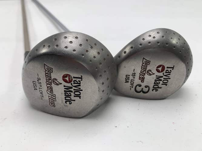 TaylorMade Tour Preferred Burner 1 & 3 Wood Set 9.5* 15* TT DG R300U Regular RH