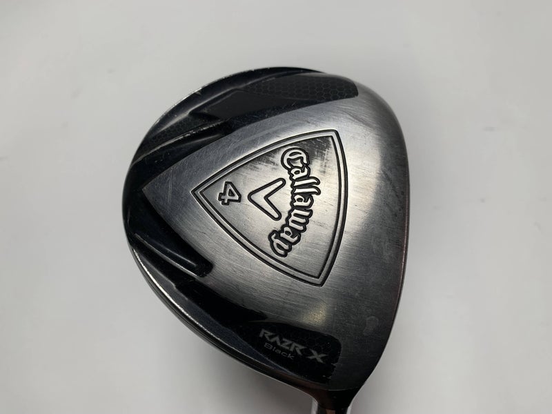Callaway Razr X Black 4 Fairway Wood 17* 55g Senior Graphite Mens RH