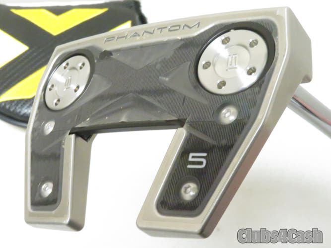 Titleist Scotty Cameron Phantom X 5 Putter 34" +Cover ... Near MINT