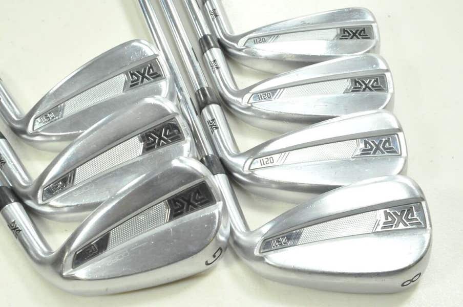 PXG 0211 COR2 5-W,GW Iron Set Stiff Flex Right Elevate Tour Steel 