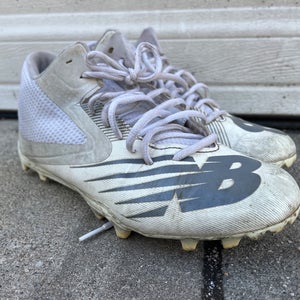 New Balance Rush Lacrosse Cleats Size M 7.0 (W 8.0) Youth New Balance Mid Top Rush Molded Cleats