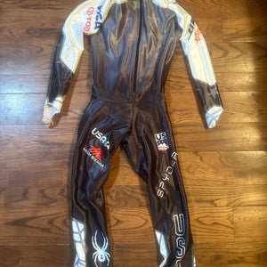Men's Large Spyder U.S. Ski Team Ski Suit (Used) FIS Legal