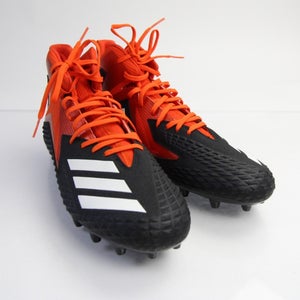 Orange Men's Size M 15.0 (W.16.0) Adult Adidas Mid Top Molded Cleats (Used)