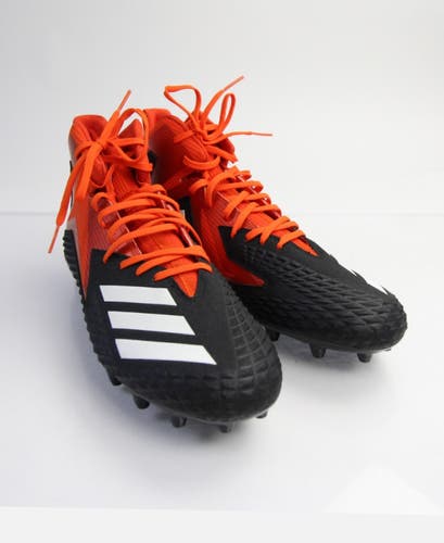 Orange Men's Size M 15.0 (W.16.0) Adult Adidas Mid Top Molded Cleats (Used)