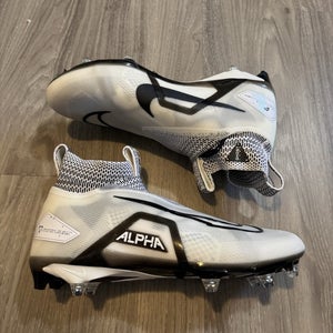 Nike Alpha Menace Elite 3 *DETACH* White/Particle Grey DR5659-100 Mens Size 13