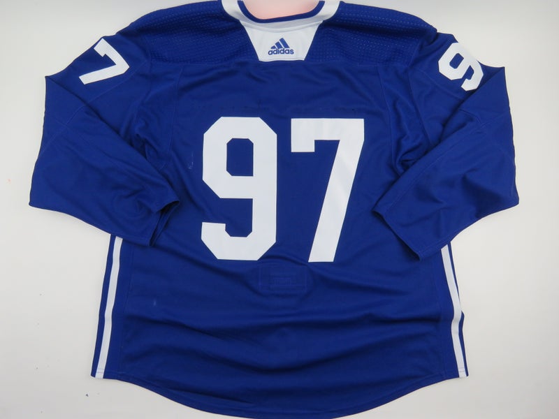 Adidas Toronto Maple Leafs Training Camp #97 Authentic NHL Hockey Jersey Blue 58+