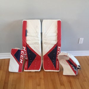 34"  2023 CCM Eflex 5 Regular Goalie Full Set  (Used)
