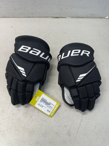 Used Bauer LIL SPORT Junior Gloves White/Black/Red 12" 11835-S000192586