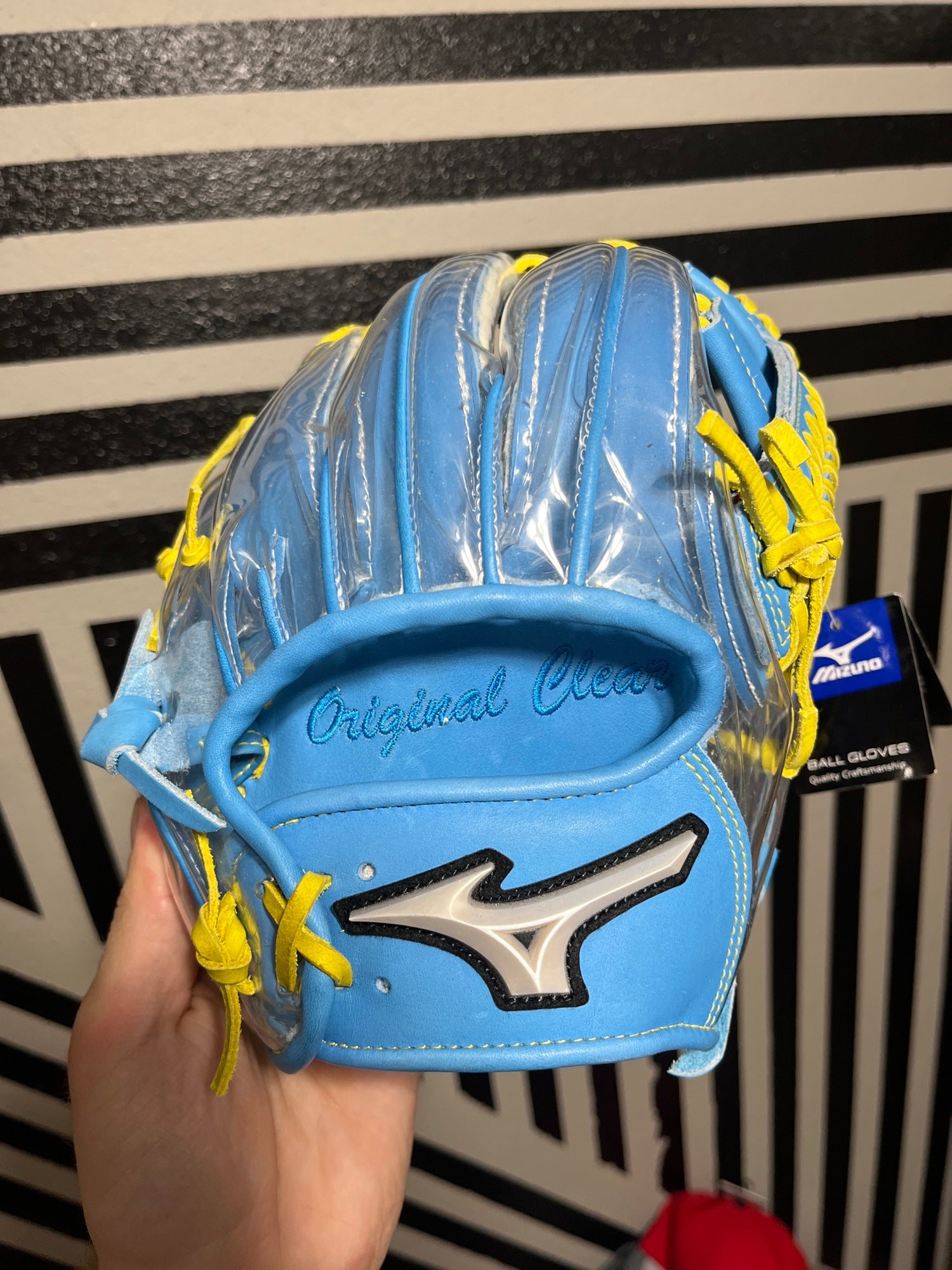 Mizuno Original Clear 11.5 see through baseball glove