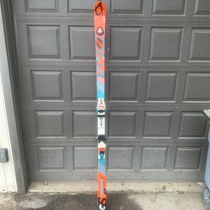 Volkl 183 cm Racing Skis With Bindings Max Din 16 (Used)