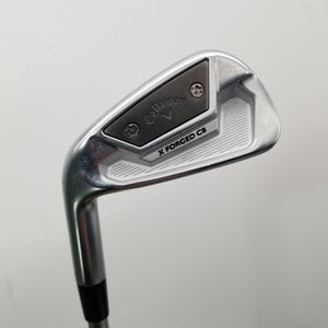 LEFTY 2021 CALLAWAY X FORGED CB 7 IRON STIFF PROJECT X IO 110G 36.5" GOOD