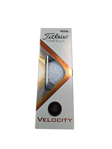Used Titleist VELOCITY 3 PACK 3 Ball - Golf Ball Sleeve 11617-S000322407