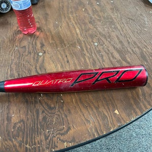2020 Rawlings Quatro Pro BBCOR Certified Bat (-3) Composite 30 oz 33" (Used)