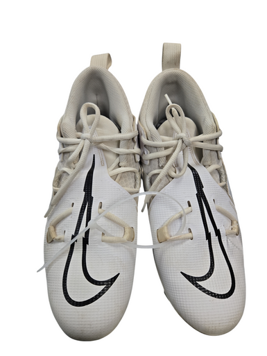 Used Nike Adult FB Cleats White Senior 8 11617-S000317629