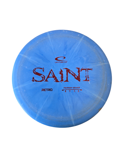 Used Latitude 64 SAINT Disc Golf Driver Royal Blue 11617-S000319055