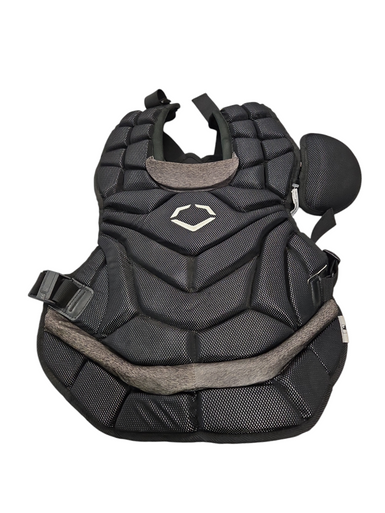 Used Evoshield PRO-SRZ Catchers Chest Protector Black Adult 11617-S000318408