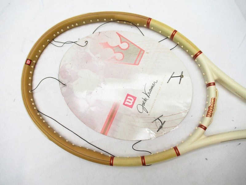 *NOS* WILSON JACK KRAMER AUTOGRAPH MILLENNIUM TENNIS RACQUET (4 1/2) #0791/2000