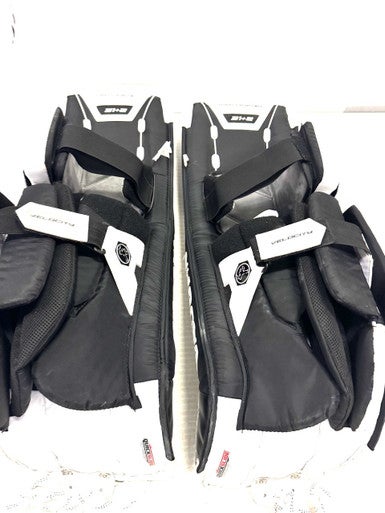 Used Vaughn V10 31+2 Goalie Leg Pads Inter White 31" 11860-S000288357