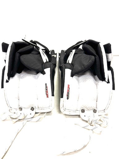 Used Vaughn V10 31+2 Goalie Leg Pads Inter White 31" 11860-S000288357