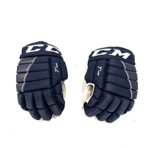 Used CCM T4R Junior Gloves Navy Blue 10" 11860-S000288135