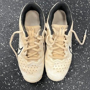 Used Nike DIAMOND BASEBALL BB/SB Cleats White Junior 04 11849-S000025841