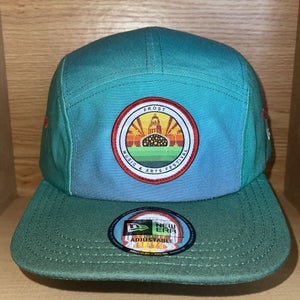 Frost Music & Arts Festival 5 Panel New Era Strapback Hat Cap RARE - NEW