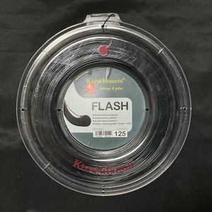Kirschbaum Flash 17G/1.25mm Black Tennis String Reel- 200m/660ft