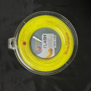 Kirschbaum Flash 16G/1.30 Yellow Tennis String Reel - 200m/660ft