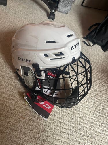 New CCM Helmet W/ Cage