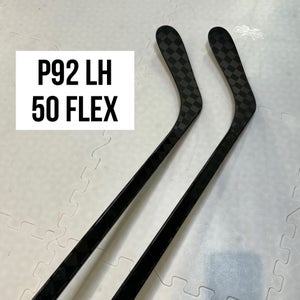 Junior(2x)Left P92 50 Flex 57” PROBLACKSTOCK Pro Black Out Unbranded Pro Stock Nexus Hockey Sticks