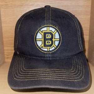 NHL Vintage Boston Bruins Twins Enterprise 90s Snapback Hockey Hat Cap
