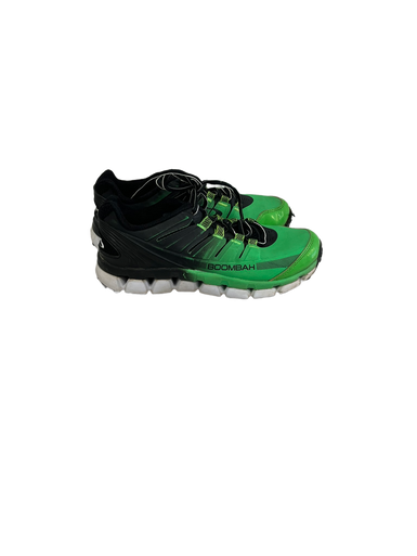Used BoomBah Jr 6 Black and Green Baseball Turf Shoes 11692-S000133146